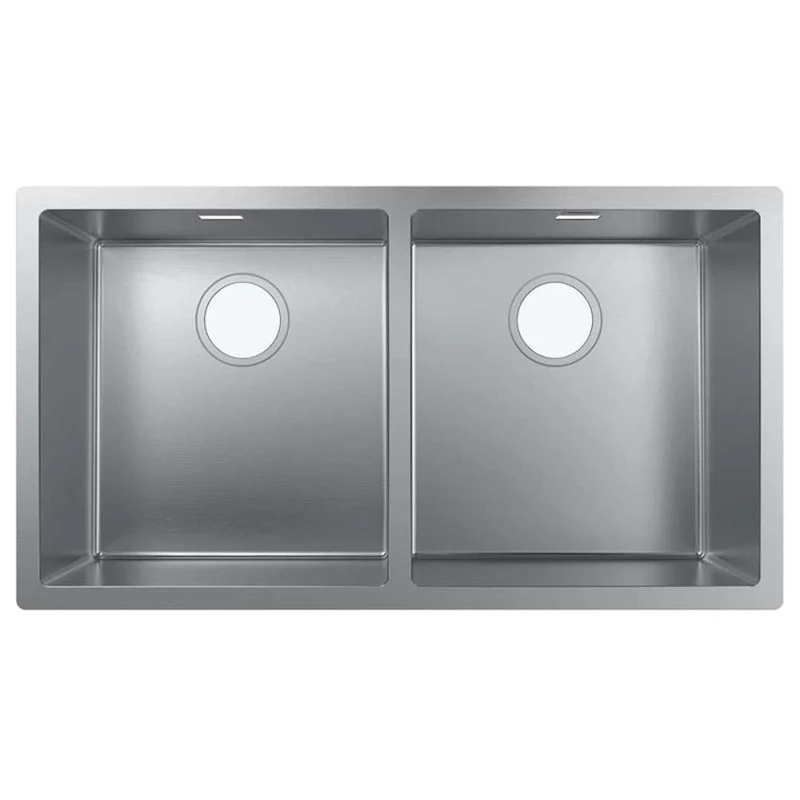 hansgrohe S719-U765 Undermount Sink 370 x 370, stainless steel