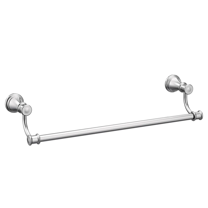 Moen YB6424CH Belfield 24-Inch Bathroom Towel Bar, Chrome