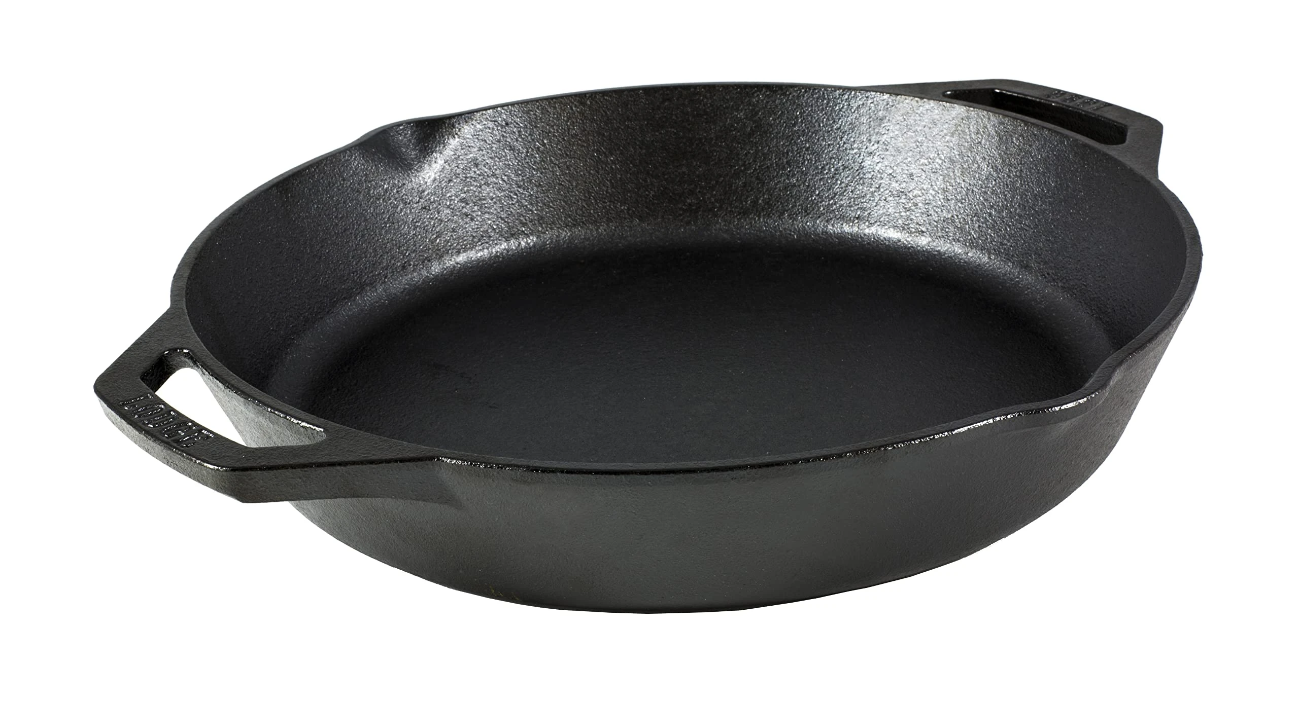 Lodge Pre-Seasoned Cast Iron Skillet for Indoor and Outdoor Use. Induction Frying Pan. Oven, Grill and Metal Utensil Safe Skillet Frying Pan with Dual Handles. Made in The USA. 30.5 cm/12 inch