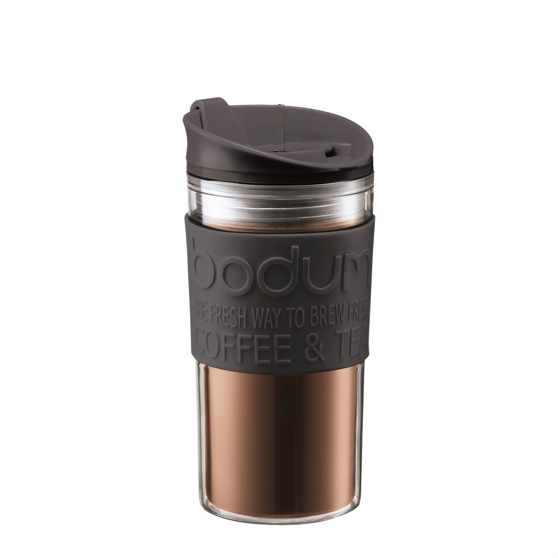 BODUM 11103-01S Travel Mug, Black, 0.35 Litre, 1 Count (Pack of 1)