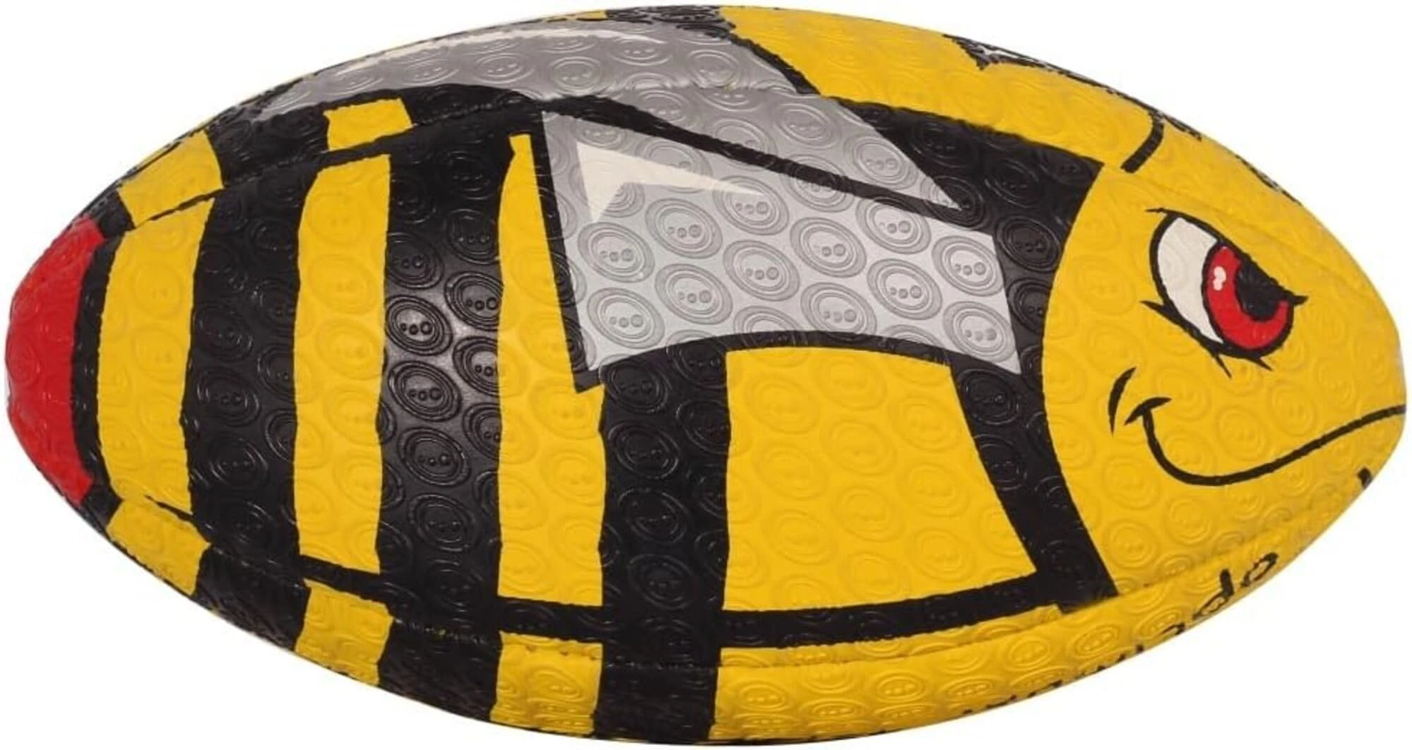 Optimum Rugby Ball - Balanced and Responsive for Accurate Handling and Kicking of Top-Performing Rugby Balls - Perfect for Training and Gameplay - 2-Ply 410g Ball - Stinger - 5