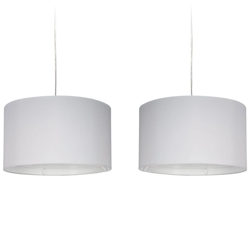 belssia Screen Pendel Diffuser, White, 50 x 30 cm - Image 1