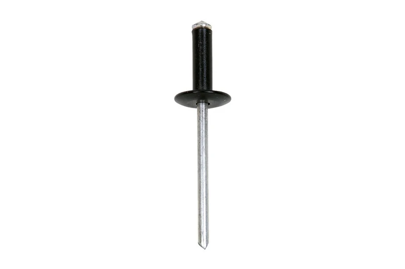 CoFan 07234016 N – Pack of 500 Rivets of Opening in Flower (4 x 16 mm) Black - Image 1
