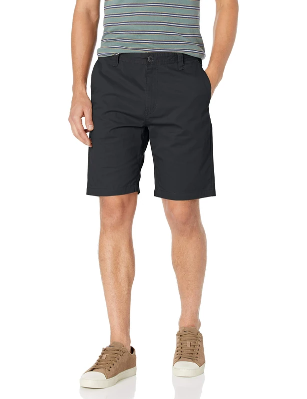 Volcom Men's Frickin Drifter 20" Chino Walk Short Casual, Black, 30