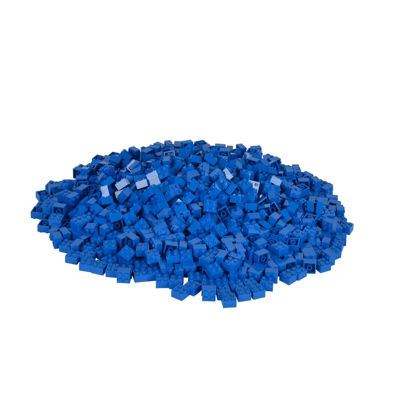 Simba 104114118 "Blox 4-Stud Blue Building Blocks Set (1000-Piece)