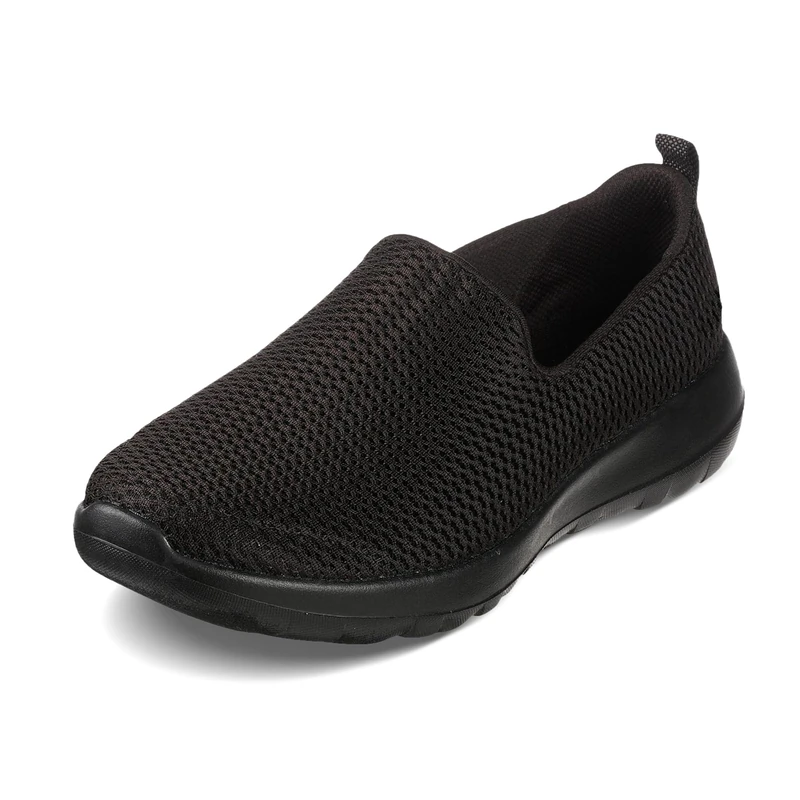 Skechers Women's Go Walk Joy-Evaluate Trainers - Black Textile