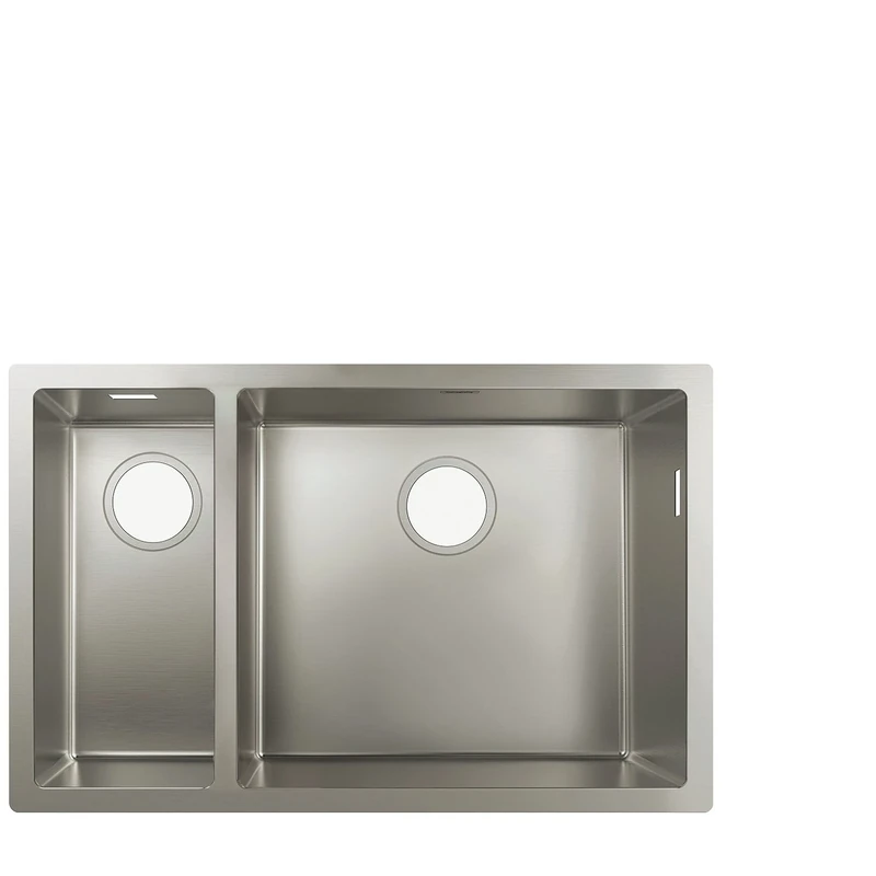 hansgrohe S719-U655 Undermount Sink 180 x 450, stainless steel