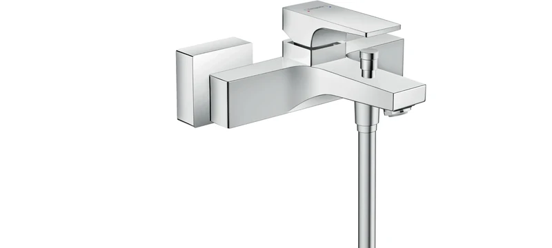 hansgrohe Metropol manual Bath Mixer, Lever Handle, chrome
