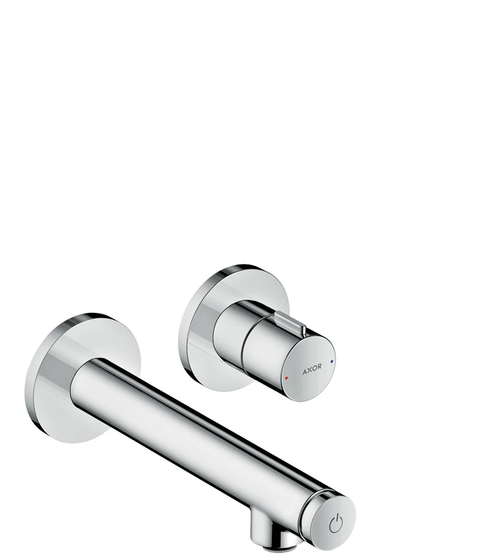 AXOR Uno Select Basin Tap, Wall-Mounted, chrome