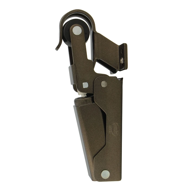 Amig - Door Retainer - Hydraulic Door Lock - Made of Aluminium - Dimensions: 108 x 32 mm - Ideal for Brake, Stop or Door Damper - Colour: Bronze - Maximum Weight 40 kg
