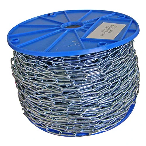 Levac 2042DB Chain Spool Straight Diameter 4 mm Zinc-Plated Steel 32 x 8 mm DIN 763 50 m - Image 1