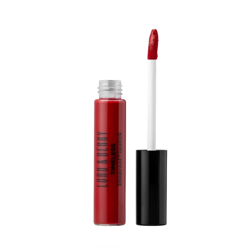 LORD & BERRY Timeless Kissproof Long Lasting Matte Liquid Lipstick, Brave Red