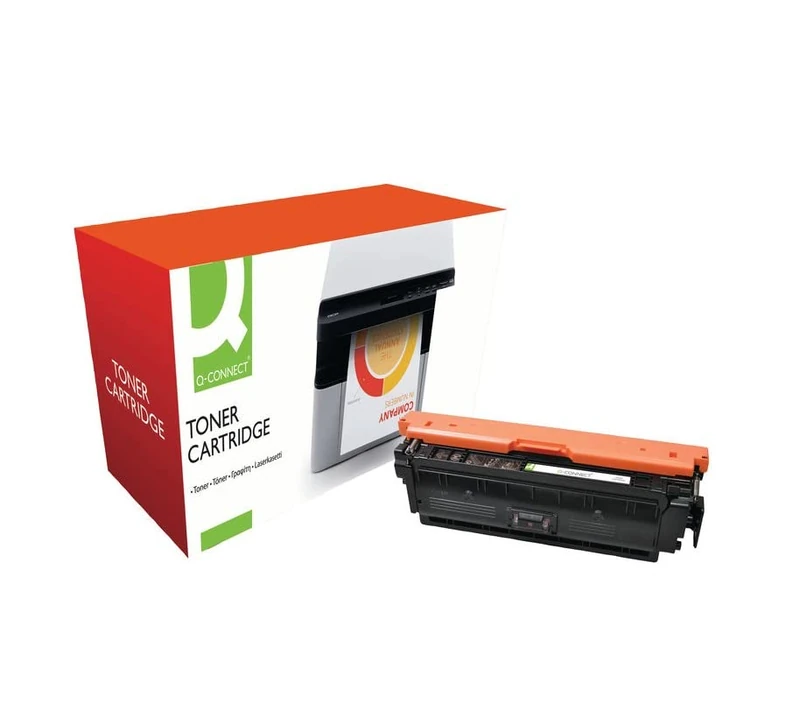 Q-Connect Compatible Toner for HP 508A Toner, Magenta CF363A