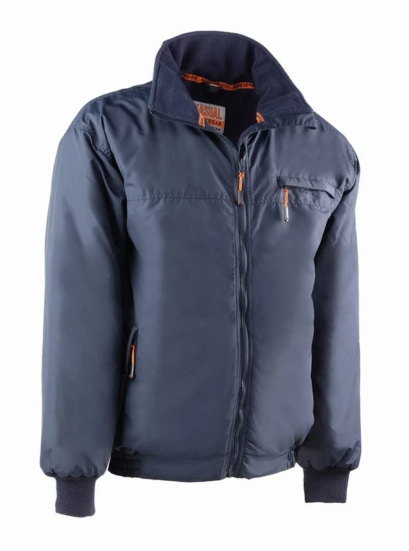 Juba Jacket with 100% Nylon/PU padded interior lining and 100% polyester interior lining, Navy, Size 3XL