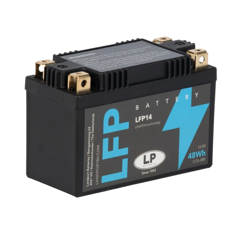 ACCOSSATO ML lfp14 – Lithium Battery For Honda VT 750 C Shadow, 700, 750 (1998 – 2000)