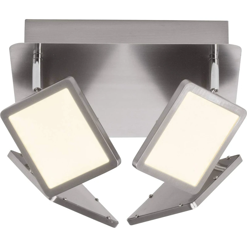 Brilliant Uranus LED Spotlight 4 Bulb Ceiling Spotlight dimmable Thanks to EasyDim Technology, swivelling Iron/White, 2000 lumens, Integrated LED