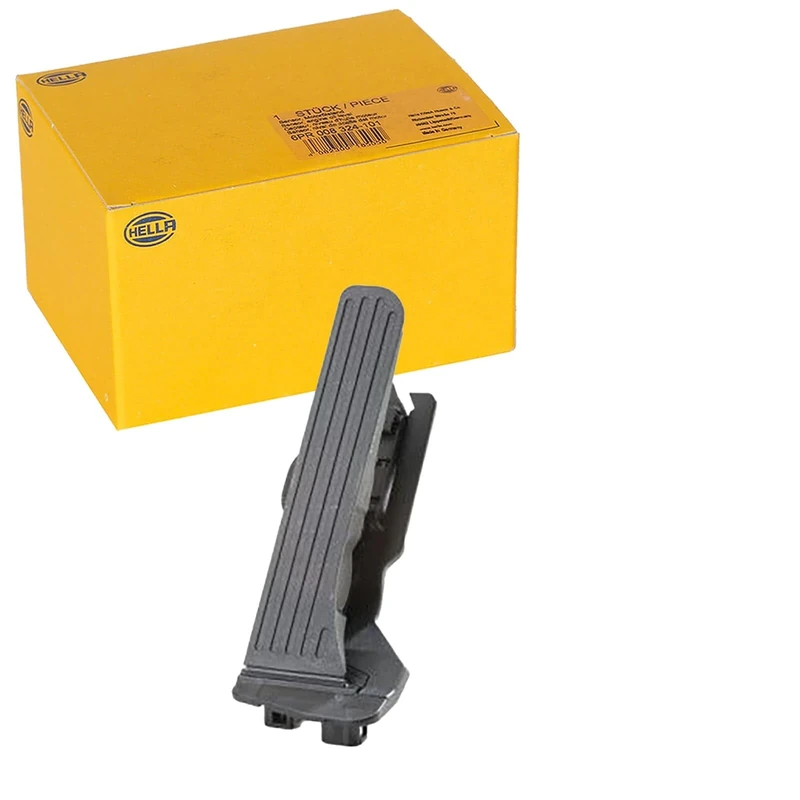 HELLA 6PV 011 040-701 Sensor, accelerator pedal position - for right-hand drive vehicles - 6-pin connector - Automatic Transmission