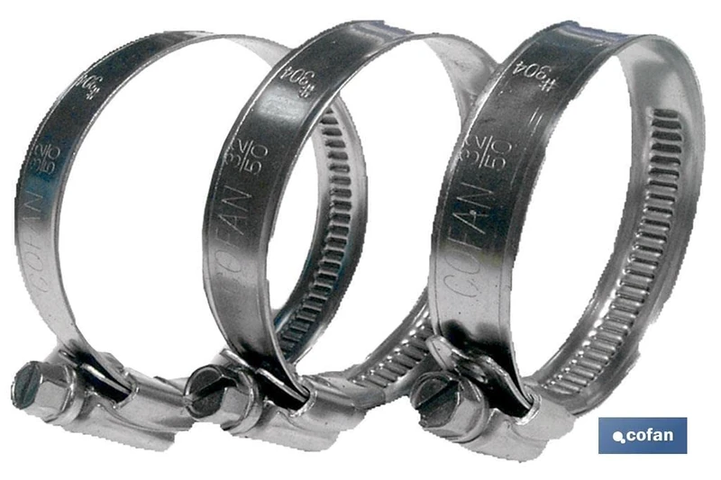 CoFan 08087090 – Pack of 50 Clamps Metallic A-2 (12 mm)