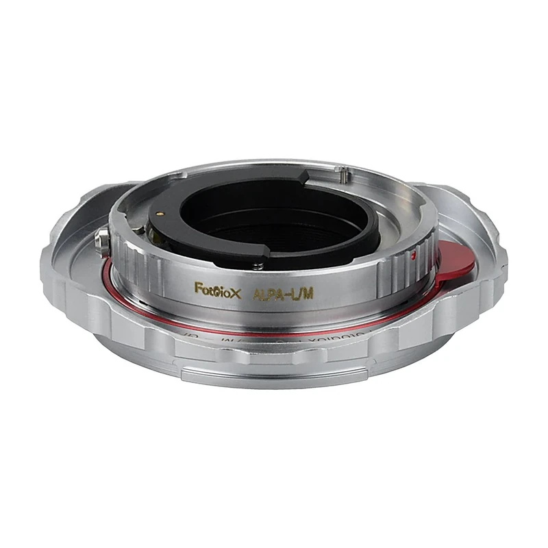 Fotodiox Pro Lens Mount Double Adapter, Alpa 35mm SLR and Leica M Rangefinder Lenses to Fujifilm G-Mount GFX Mirrorless Digital Camera Systems (such as GFX 50S and more)