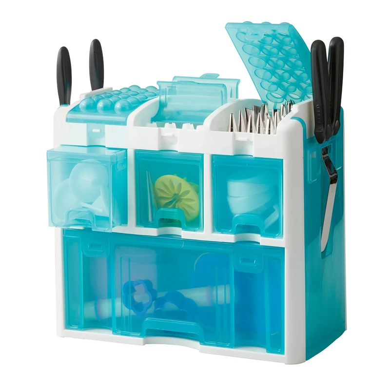 Wilton 2109-7245 Ultimate Cake Decorating Tools Set, 263 pieces, 21.59 x 38.1 x 34.80 cm
