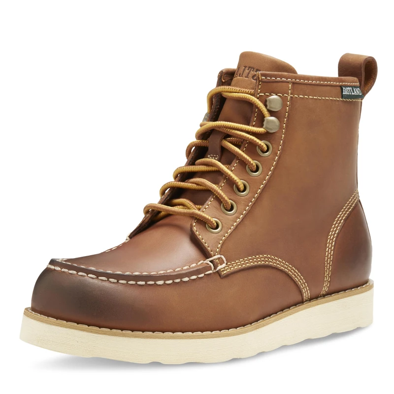 Eastland Women's Lumber UP Ankle Boot, Peanut, 6 UK