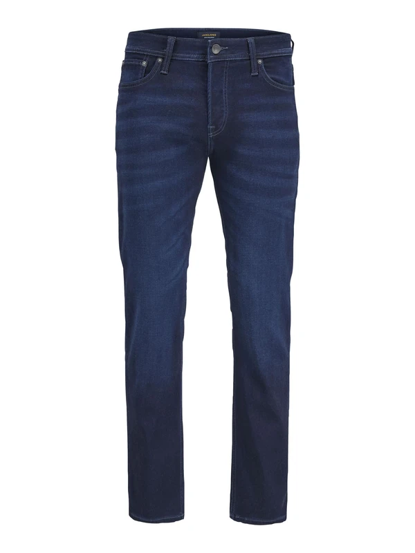 Jack & Jones Men's Jjimike Jjorg Jos 097 Id.k Lid Noos Loose Fit Jeans, Blue (Blue Denim), 33W 34L UK - Image 1