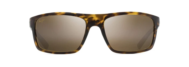 Maui Jim Men’s H746-10M Sunglasses, tortuga, 62/19/125