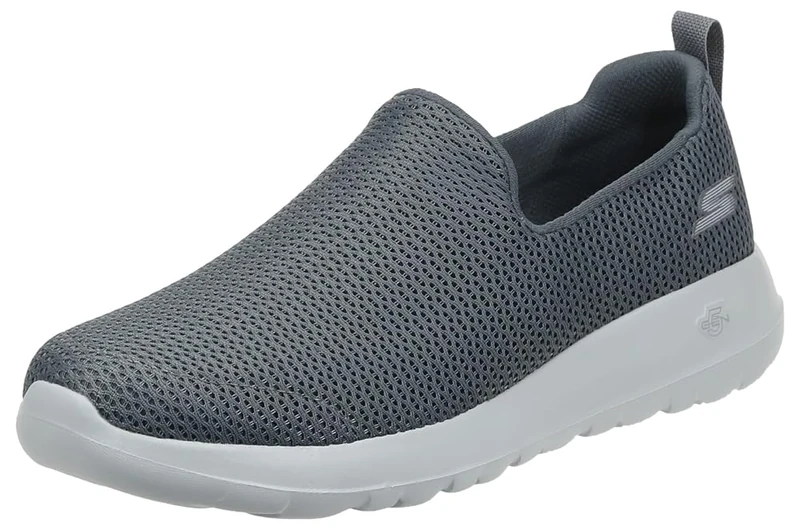 Skechers Men's Go Walk Max-athletic Air Mesh Slip on Walking Shoe Sneaker, Charcoal, 9 UK