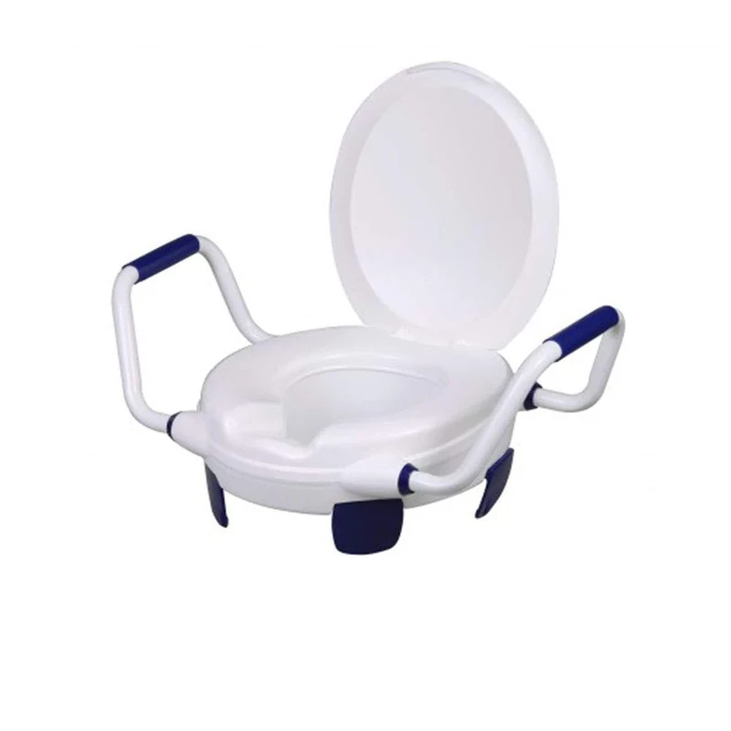 Toilet Seat Elevator, Adjustable Legs, Arms