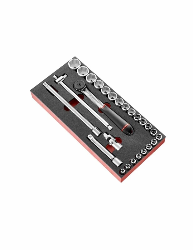 FACOM MODM.SL161-36 SL.161 1/2" Metric 6-Point Socket Foam Module