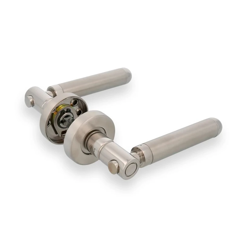 Amig 6461 Handle 24 with Rosette L Design Stainless Steel