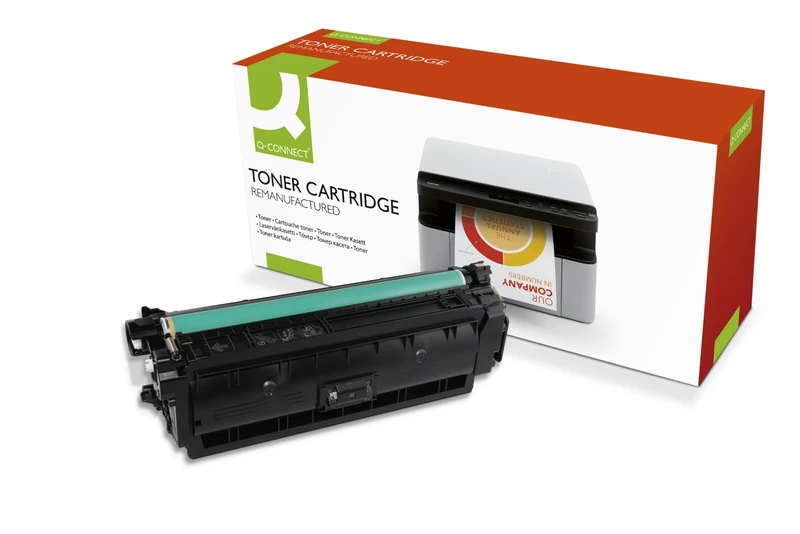 Q-Connect Compatible Toner for HP 508A Toner, Black CF360A