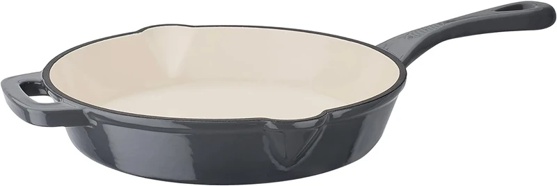 GSW Stahlwaren GmbH Pan, Grey, 26 x 6 cm, 2 L, Cast Iron, 2 Litre