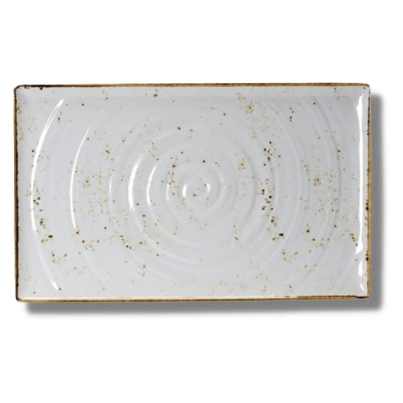 Steelite VV457 Craft Melamine GN 1/1 Rectangular Platter, White