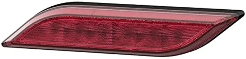 HELLA 2NE 013 343-011 Rear Fog Light - Shapeline Style Slim - LED - 12/24V - Glued - Lens Colour: Red - Plug: AMP - 2-pin connector - Left Rear