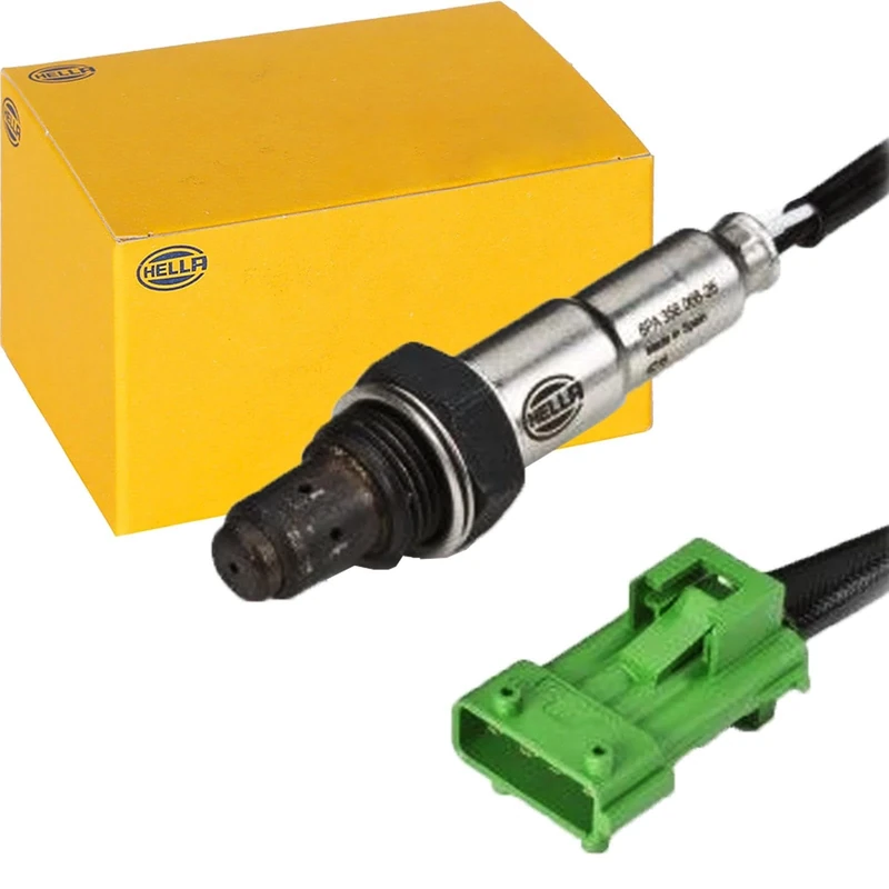 HELLA 6PA 358 066-261 Lambda Sensor - 4-pin connector - Cable: 600mm