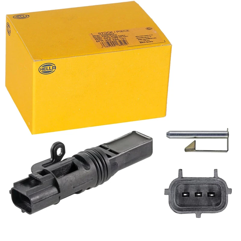 HELLA 6PU 009 146-891 RPM Sensor, manual transmission - Plugged - with gaskets/seals - with fastening clamp