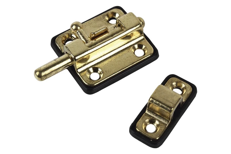 CoFan 61001123 A – Pack of 12 Pins Lock Base (Plastic, 50 mm Gold - Image 1