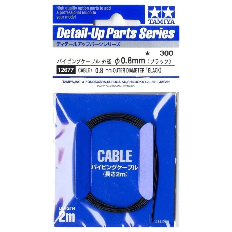 12677 TAMIYA DETAIL CABLE 0.8MM