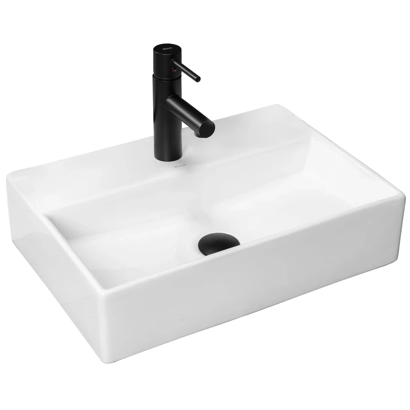 Rea Bathroom Sink Made of Ceramic Valeria N - White - REA-U5000