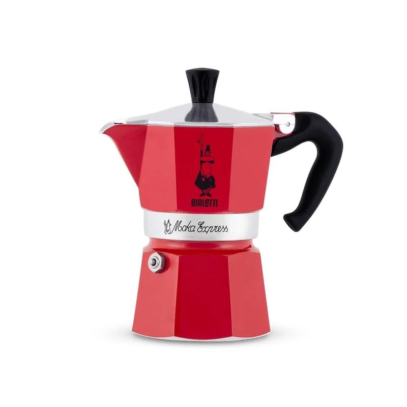 Bialetti Moka Express (6 Cup) - Red,30 x 20 x 15 cm