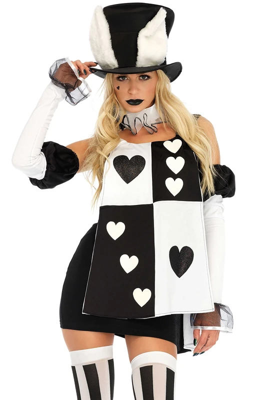 Leg Avenue Wonderland White Rabbit Costume, Small - Image 1