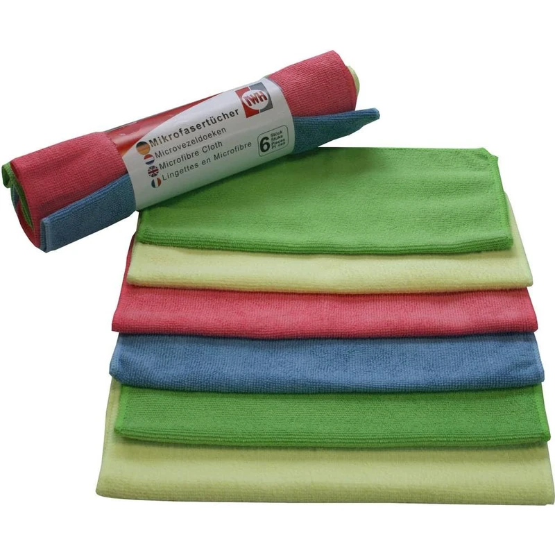 IWH 000932 Microfibre Cloth Pack of 6