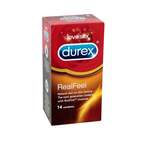 Durex Real Feel Condom, Pack of 3, 42-Piece