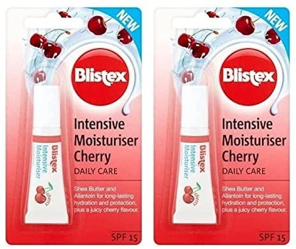 Blistex Intensive Moisturiser Cherry SPF15 6ml (Pack of 2)