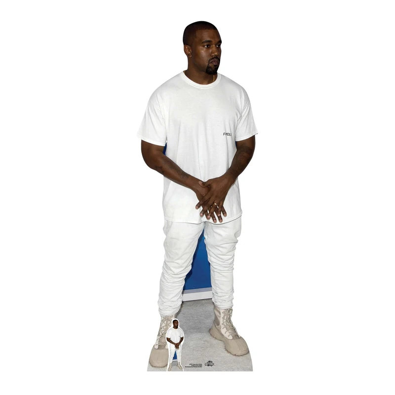 Kanye West T Shirt Lifesize Cardboard Cutout - 166cm