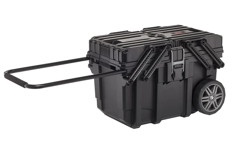 Keter 17203037 KET17203037 Wheeled Job Box Black, 57 Litre