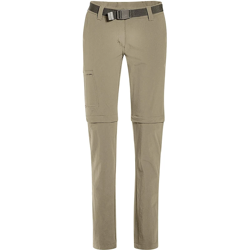 maier sports Inara Slim Zip, Women's Hiking Trousers, Water-Repellent Trousers for Trekking and Hiking, Close-Fitting Cut, Zip-Off Function, PFC-Free, mSTRETCH pro 4 & dryprotec