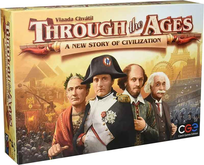 Through the Ages: A New Story of Civilization | Czech Games Edition | 2-4 Players