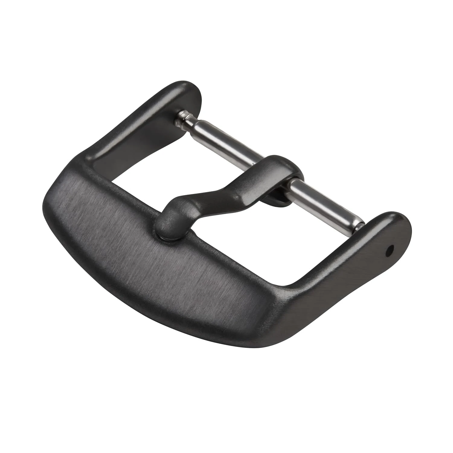 Archer Watch Straps - Stainless Steel Watch Strap Buckles (Brushed Black, 18mm)